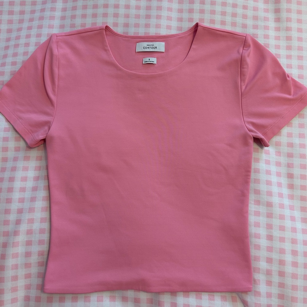 Pink Artizia Babaton contour top
